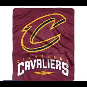 Cavaliers 50”X60” Royal Plush Throw
